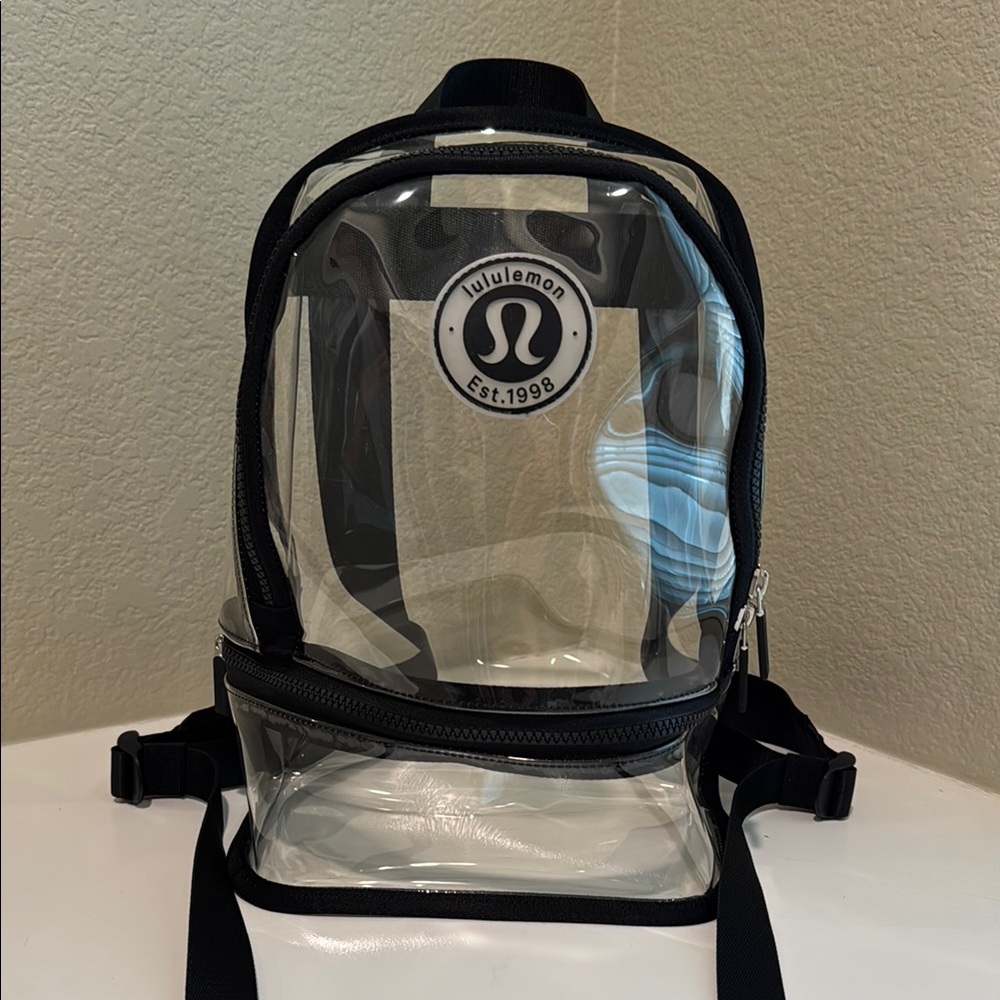 lululemon Mini 10L Clear Black Backpack